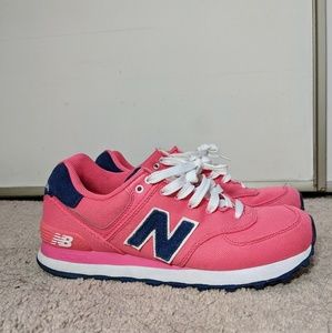 New Balance 574 Pink Sneakers